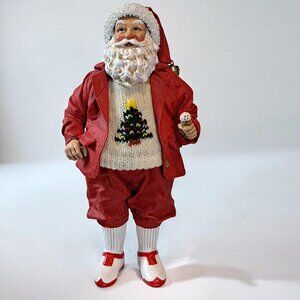 Vtg HoHo Hole in One Golfing Clothtique 713131 Possible Dreams 1996 Santa Claus